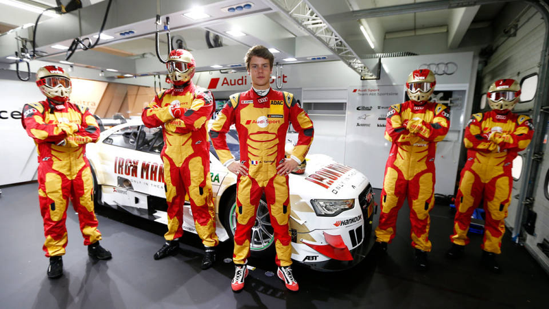 Illustration for article titled This Audi Racing Team Dressed Up As Iron Man For Best Tie-In Ever